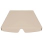 Ersatzdach für Hollywoodschaukel Beige 188/168x110/145 cm Ersatzdach für Hollywoodschaukel Beige 188/168x110/145 cm