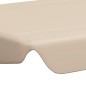 Ersatzdach für Hollywoodschaukel Beige 188/168x110/145 cm Ersatzdach für Hollywoodschaukel Beige 188/168x110/145 cm