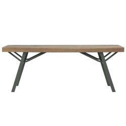 vidaXL Gartenbank 120 cm Massivholz Akazie