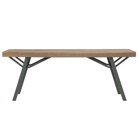 vidaXL Gartenbank 120 cm Massivholz Akazie