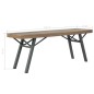 vidaXL Gartenbank 120 cm Massivholz Akazie vidaXL Gartenbank 120 cm Massivholz Akazie