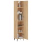 Highboard Sonoma-Eiche 34,5x34x180 cm Holzwerkstoff Highboard Sonoma-Eiche 34,5x34x180 cm Holzwerkstoff