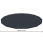 Bestway Poolabdeckung Flowclear 457 cm Bestway Poolabdeckung Flowclear 457 cm