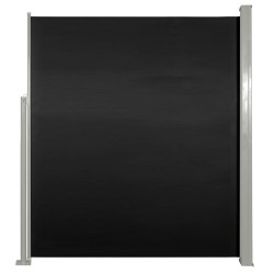vidaXL Seitenmarkise 160x300 cm Schwarz 