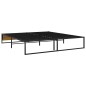 vidaXL Bettgestell Schwarz Metall 160x200 cm vidaXL Bettgestell Schwarz Metall 160x200 cm