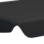 Ersatzdach für Hollywoodschaukel Schwarz 188/168x110/145 cm Ersatzdach für Hollywoodschaukel Schwarz 188/168x110/145 cm