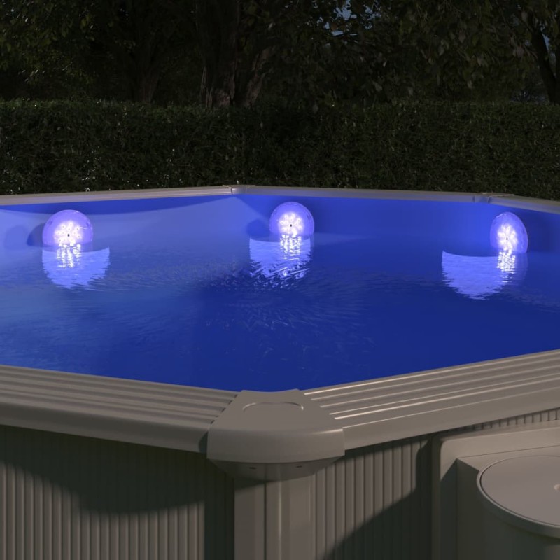 Unterwasser-LED-Poollampe mit Fernbedienung Mehrfarbig Unterwasser-LED-Poollampe mit Fernbedienung Mehrfarbig