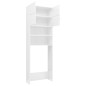 Waschmaschinenschrank Hochglanz-Weiß 64x25,5x190 cm Waschmaschinenschrank Hochglanz-Weiß 64x25,5x190 cm