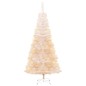 Künstlicher Weihnachtsbaum Schillernde Spitzen Weiß 180 cm PVC Künstlicher Weihnachtsbaum Schillernde Spitzen Weiß 180 cm PVC