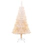 Künstlicher Weihnachtsbaum Schillernde Spitzen Weiß 150 cm PVC Künstlicher Weihnachtsbaum Schillernde Spitzen Weiß 150 cm PVC