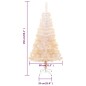 Künstlicher Weihnachtsbaum Schillernde Spitzen Weiß 150 cm PVC Künstlicher Weihnachtsbaum Schillernde Spitzen Weiß 150 cm PVC