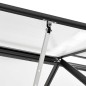 vidaXL Gewächshaus Anthrazit Aluminium 4,75 m² vidaXL Gewächshaus Anthrazit Aluminium 4,75 m²