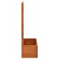 Garten-Spalier mit Blumenkasten Orange 50x25x90 cm Tannenholz Garten-Spalier mit Blumenkasten Orange 50x25x90 cm Tannenholz