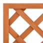 Garten-Spalier mit Blumenkasten Orange 50x25x90 cm Tannenholz Garten-Spalier mit Blumenkasten Orange 50x25x90 cm Tannenholz