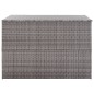 vidaXL Garden-Auflagenbox Grau 150x100x100 cm Poly Rattan vidaXL Garden-Auflagenbox Grau 150x100x100 cm Poly Rattan