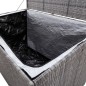 vidaXL Garden-Auflagenbox Grau 150x100x100 cm Poly Rattan vidaXL Garden-Auflagenbox Grau 150x100x100 cm Poly Rattan