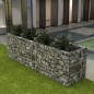 Gabionen-Hochbeet Stahl 360×90×100 cm Gabionen-Hochbeet Stahl 360×90×100 cm