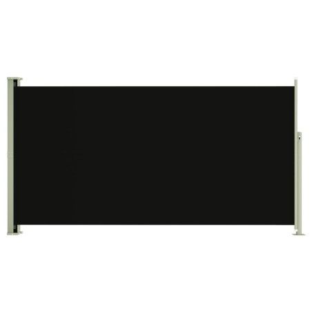 vidaXL Seitenmarkise Ausziehbar 160x300 cm Schwarz