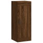 Highboard Braun Eichen-Optik 34,5x34x180 cm Holzwerkstoff Highboard Braun Eichen-Optik 34,5x34x180 cm Holzwerkstoff