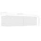 TV-Schrank Weiß 120x30x30 cm Holzwerkstoff TV-Schrank Weiß 120x30x30 cm Holzwerkstoff