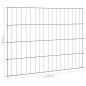 Gartenzaun Set 115x79 cm Grün Gartenzaun Set 115x79 cm Grün
