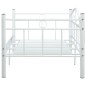 vidaXL Tagesbett-Rahmen Weiß Metall 90×200 cm vidaXL Tagesbett-Rahmen Weiß Metall 90×200 cm