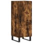Highboard Räuchereiche 34,5x34x180 cm Holzwerkstoff Highboard Räuchereiche 34,5x34x180 cm Holzwerkstoff