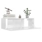 vidaXL TV-Schrank Hochglanz-Weiß 100x30x30 cm Holzwerkstoff vidaXL TV-Schrank Hochglanz-Weiß 100x30x30 cm Holzwerkstoff