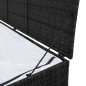 Garden-Auflagenbox Schwarz 150x50x60 cm Poly Rattan Garden-Auflagenbox Schwarz 150x50x60 cm Poly Rattan
