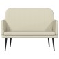 vidaXL Sitzbank Creme 107x80x81 cm Kunstleder vidaXL Sitzbank Creme 107x80x81 cm Kunstleder