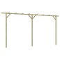 vidaXL Gartenpergola 410x40x203 cm Holz vidaXL Gartenpergola 410x40x203 cm Holz