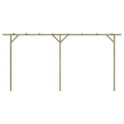 vidaXL Gartenpergola 410x40x203 cm Holz