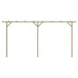 vidaXL Gartenpergola 410x40x203 cm Holz vidaXL Gartenpergola 410x40x203 cm Holz