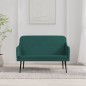Sitzbank Dunkelgrün 110x76x80 cm Stoff Sitzbank Dunkelgrün 110x76x80 cm Stoff