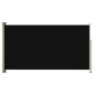 Seitenmarkise Ausziehbar 170x300 cm Schwarz Seitenmarkise Ausziehbar 170x300 cm Schwarz