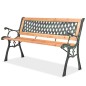 vidaXL Gartenbank 122 cm Holz vidaXL Gartenbank 122 cm Holz