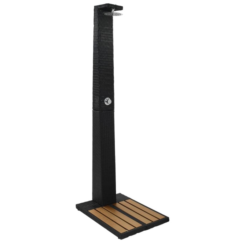 Gartendusche Poly Rattan WPC Gartendusche Poly Rattan WPC