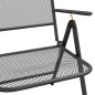 Klappbare Gartenstühle 4 Stk. Streckgitter Anthrazit Klappbare Gartenstühle 4 Stk. Streckgitter Anthrazit