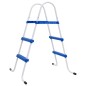 vidaXL Pool-Leiter Blau und Weiß 84 cm Stahl vidaXL Pool-Leiter Blau und Weiß 84 cm Stahl
