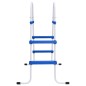 vidaXL Pool-Leiter Blau und Weiß 84 cm Stahl vidaXL Pool-Leiter Blau und Weiß 84 cm Stahl