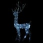 LED-Rentier Acryl Weihnachtsdeko 140 LEDs 120 cm Kaltweiß LED-Rentier Acryl Weihnachtsdeko 140 LEDs 120 cm Kaltweiß