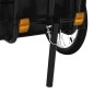vidaXL Fahrradanhänger und Handwagen 155x60x83 cm Stahl Schwarz vidaXL Fahrradanhänger und Handwagen 155x60x83 cm Stahl Schwarz