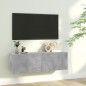 vidaXL TV-Schrank Betongrau 100x30x30 cm Holzwerkstoff vidaXL TV-Schrank Betongrau 100x30x30 cm Holzwerkstoff