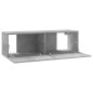 vidaXL TV-Schrank Betongrau 100x30x30 cm Holzwerkstoff vidaXL TV-Schrank Betongrau 100x30x30 cm Holzwerkstoff