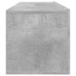 vidaXL TV-Schrank Betongrau 100x30x30 cm Holzwerkstoff vidaXL TV-Schrank Betongrau 100x30x30 cm Holzwerkstoff