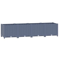 vidaXL Hochbeet 160x40x38 cm Polypropylen