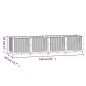vidaXL Hochbeet 160x40x38 cm Polypropylen vidaXL Hochbeet 160x40x38 cm Polypropylen