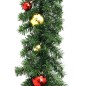 Weihnachtsgirlande Geschmückt mit Kugeln und LED-Lichtern 10 m Weihnachtsgirlande Geschmückt mit Kugeln und LED-Lichtern 10 m