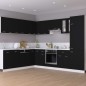Hängeschrank Schwarz 80x31x60 cm Holzwerkstoff Hängeschrank Schwarz 80x31x60 cm Holzwerkstoff