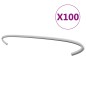 vidaXL Gabionen-Distanzhalter 100 Stk. Verzinkter Stahl 30 cm vidaXL Gabionen-Distanzhalter 100 Stk. Verzinkter Stahl 30 cm